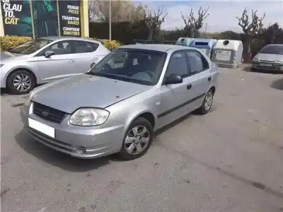 Sloopvoertuig HYUNDAI ACCENT II (LC) 1.3 van het jaar 2005 aangedreven G4EA