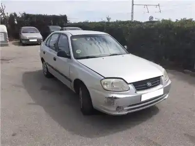Scrapping Vehicle hyundai accent ii (lc) 1.3 of the year 2005 powered g4ea