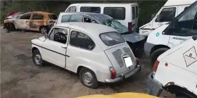 Scrapping Vehicle SEAT 600 E 765 of the year 1972 powered 765
