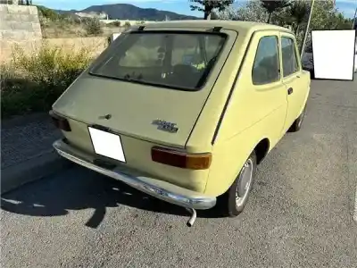 Scrapping Vehicle SEAT 127 (127A) 0.9 of the year 1973 powered A112 A5.000