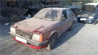 Scrapping Vehicle OPEL KADETT E (T85) 1.6 D (C19, D19) of the year 1983 powered 16 D