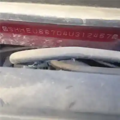 Scrapping Vehicle honda civic vi 1.6 of the year 2004 powered d16v1