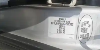 Здавання транспортного засобу renault modus / grand modus (f/jp0_) 1.5 dci (fp0f, jp0f) року 2007 потужний k9k 766