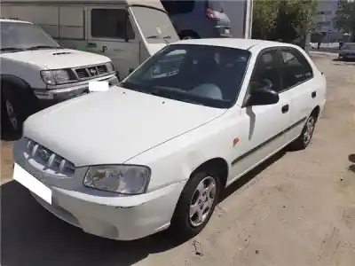 Sloopvoertuig hyundai accent ii (lc) 1.3 van het jaar 2001 aangedreven g4ea