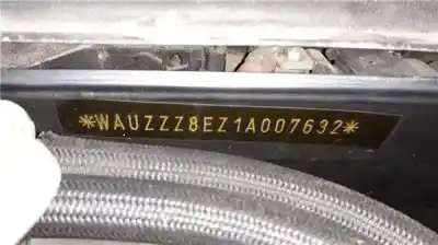 Scrapping Vehicle audi a4 berlina (8e) 2.0 of the year 2001 powered alt