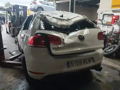 Scrapping Vehicle VOLKSWAGEN GOLF VI (5K1) GTI of the year 2018 powered CCZB