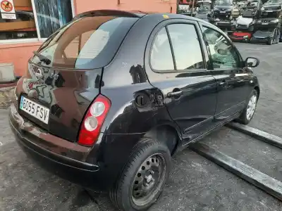 Scrapping Vehicle nissan micra (k12e) acenta of the year 2007 powered cr14