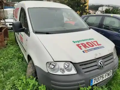 Scrapping Vehicle VOLKSWAGEN CADDY KA/KB (2K) Furg. 69 CV / 51 KW of the year 2007 powered BST