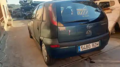 Утилизация автомобиля OPEL CORSA C FURGONETA/HATCHBACK (X01) 1.2 16V (F08, W5L) года 2002 питание Z12XE