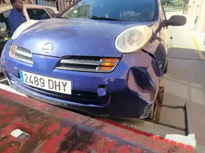 Scrapping Vehicle nissan micra (k12e) acenta of the year 2005 powered cr12