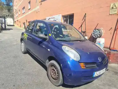 Scrapping Vehicle nissan micra (k12e) acenta of the year 2005 powered cr12