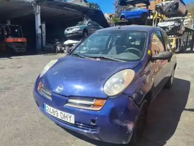 Scrapping Vehicle nissan micra (k12e) acenta of the year 2005 powered cr12