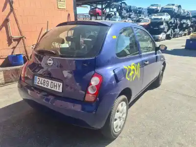 Scrapping Vehicle nissan micra (k12e) acenta of the year 2005 powered cr12