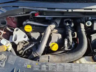 Scrapping Vehicle renault grand modus dynamique of the year 2009 powered k9k766