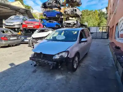 Scrapping Vehicle VOLKSWAGEN GOLF VI (5K1) Advance Bluemotion of the year 2009 powered CAYC