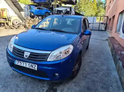 Veicolo di demolizione dacia sandero básico dell'anno 2009 alimentato k7j a7