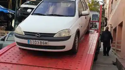 Scrapping Vehicle opel corsa c furgoneta/hatchback (x01) 1.2 16v (f08, w5l) of the year 2002 powered z12xe