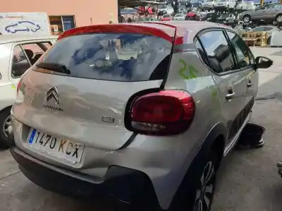 Veicolo di demolizione citroen c3 iii (sx) 1.6 bluehdi 100 dell'anno 2017 alimentato bhy