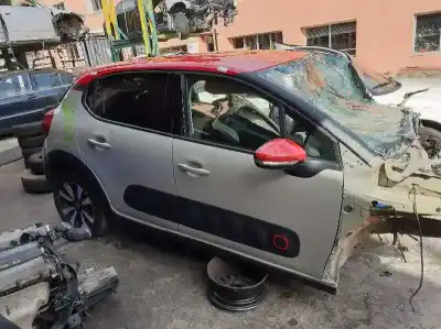 Veicolo di demolizione citroen c3 iii (sx) 1.6 bluehdi 100 dell'anno 2017 alimentato bhy