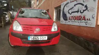 Sloopvoertuig nissan pixo (ua0) 1.0 van het jaar 2010 aangedreven k10b