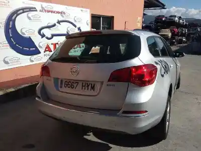 Утилизация автомобиля opel astra j sports tourer (p10) 1.7 cdti (35) года 2014 питание a17dts