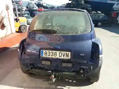 Scrapping Vehicle nissan micra (k12e) acenta of the year 2006 powered k9k722