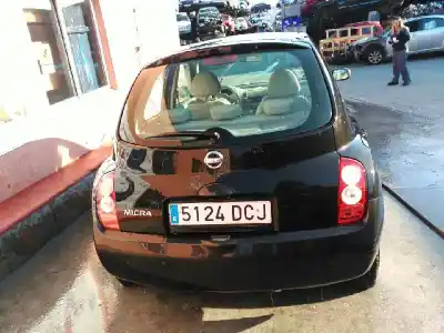 Sloopvoertuig nissan micra (k12e) acenta van het jaar 2004 aangedreven cg12de