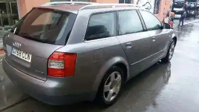 Утилизация автомобиля audi a4 b6 avant (8e5) 1.9 tdi года 2002 питание awx