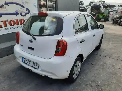 Veículo de Sucata nissan micra iv (k13k) 1.2 do ano 2015 alimentado hr12
