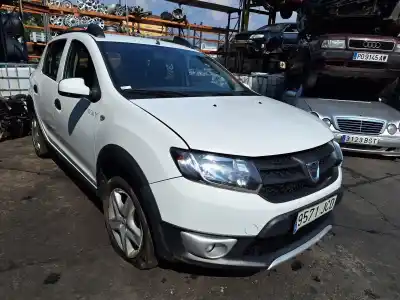 Scrapping Vehicle dacia sandero stepway of the year 2015 powered k9k612