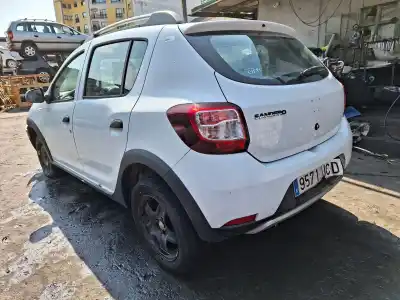 Scrapping Vehicle dacia sandero stepway of the year 2015 powered k9k612