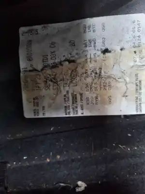 Veículo de Sucata seat leon (1p1) leon (1p1) (2005 - 2012) do ano 2001 alimentado bkd