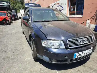 Veicolo di demolizione audi                                               a4 berlina (8e)                                                                                                                                                                                                                                            1.8 20v turbo                                                                                                                                                                                                                                              dell'anno 2002 alimentato avj