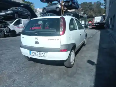 Здавання транспортного засобу opel corsa c furgoneta/hatchback (x01) 1.7 di 16v (f08, w5l) року 2002 потужний y17dtl