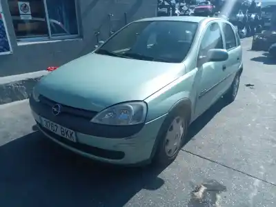 Veicolo di demolizione opel corsa c furgoneta/hatchback (x01) 1.7 di 16v (f08, w5l) dell'anno 2001 alimentato y17dtl