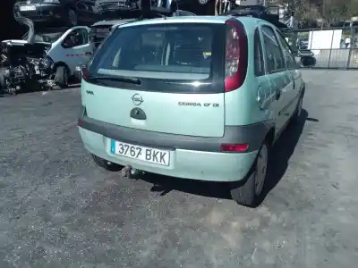 Veicolo di demolizione opel corsa c furgoneta/hatchback (x01) 1.7 di 16v (f08, w5l) dell'anno 2001 alimentato y17dtl