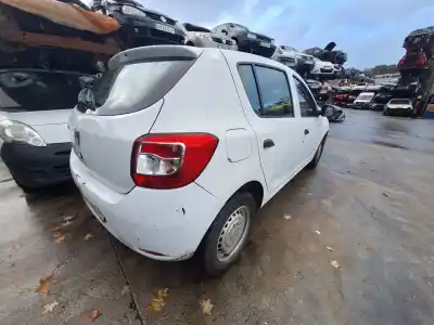Scrapping Vehicle dacia sandero basis of the year 2014 powered d4f732