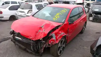 Sloopvoertuig VOLKSWAGEN GOLF VI (5K1) 2.0 GTI van het jaar 2009 aangedreven CCZ