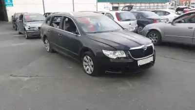 Scrapping Vehicle SKODA SUPERB II RANCHERA FAMILIAR (3T5) 2.0 TDI 16V of the year 2011 powered CFF