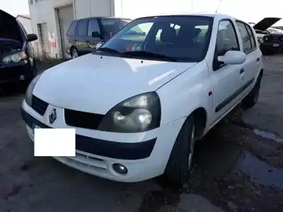 Scrapping Vehicle RENAULT CLIO II FASE II (B/CB0) DF7G7 of the year 2001 powered DF7G7