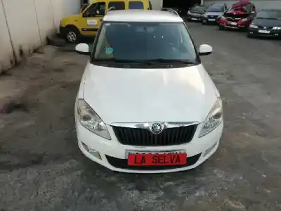 Scrapping Vehicle SKODA FABIA (5J2 ) CBZA of the year 2011 powered CBZA