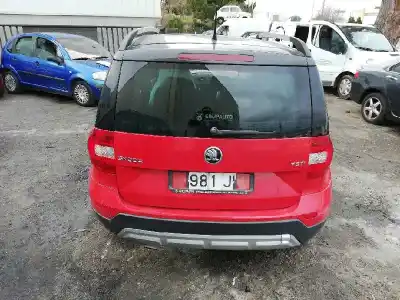 Здавання транспортного засобу skoda yeti (5l) (2009) cyvb року 2015 потужний cyvb
