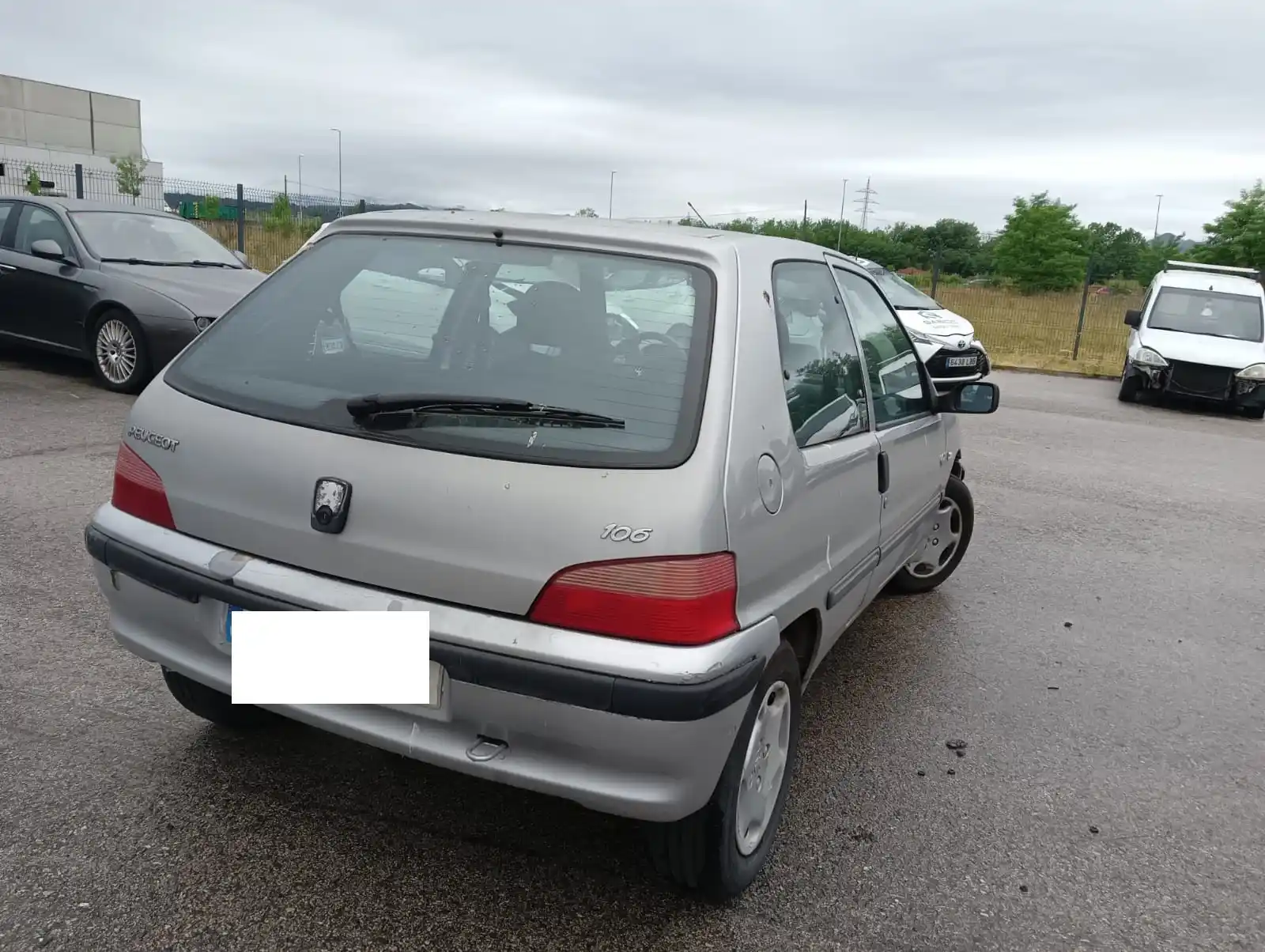 Logo de serrure de hayon Peugeot 106 S2