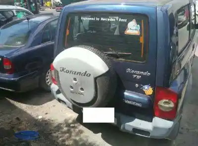 Утилизация автомобиля ssangyong korando (kj) 2.9 td года 2001 питание om662la