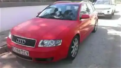 Утилизация автомобиля audi a4 b6 avant (8e5) 1.9 tdi года 2002 питание avf