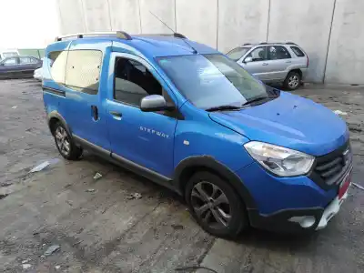 Scrapping Vehicle dacia dokker k9k626 of the year 2015 powered k9k626