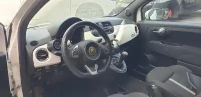 Veicolo di demolizione fiat nuova 500 (150) abarth dell'anno 2015 alimentato 312a1000