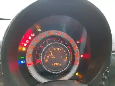 Veicolo di demolizione fiat nuova 500 (150) lounge dell'anno 2017 alimentato 169a4000