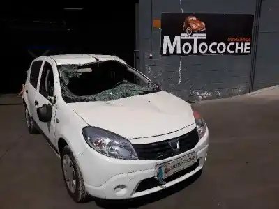Veículo de Sucata dacia sandero ambiance do ano 2012 alimentado d4f732