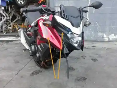 Veículo de Sucata honda cb500 x cb500 x 48 cv / 35 kw do ano 2018 alimentado pc44e